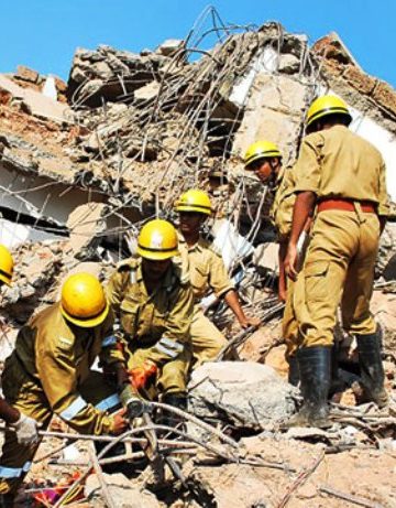 Search & Rescue Operation during Major Building Collapse